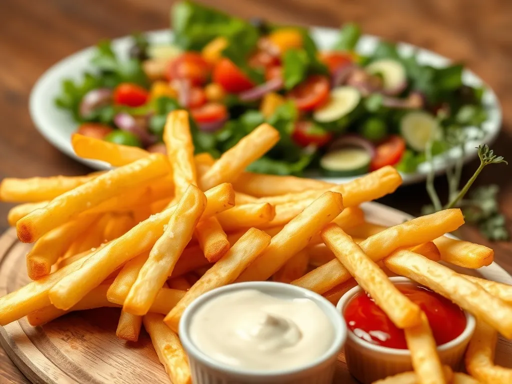 Z czym podać frytki na obiad? Pyszne pomysły na dodatki